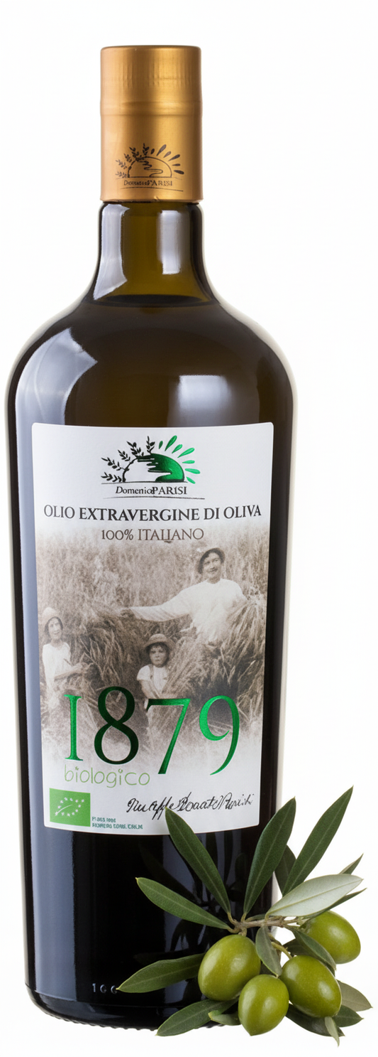 Olio d'oliva biologico 1879 - Immagine ottimizzata